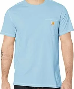 New 🎁 Carhartt Force Relaxed Fit Midweight Short-sleeve Pocket T-Shirt 🔔 -Frogg Toggs-shop powder 85453.1659124478