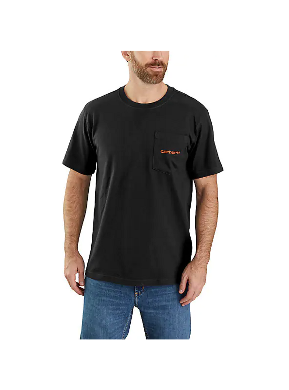 Budget ๐ Carhartt Relaxed Fit Heavyweight Short Sleeve Pocket Logo Graphic T-Shirt ๐ 3 Budget ๐ Carhartt Relaxed Fit Heavyweight Short Sleeve Pocket Logo Graphic T-Shirt ๐