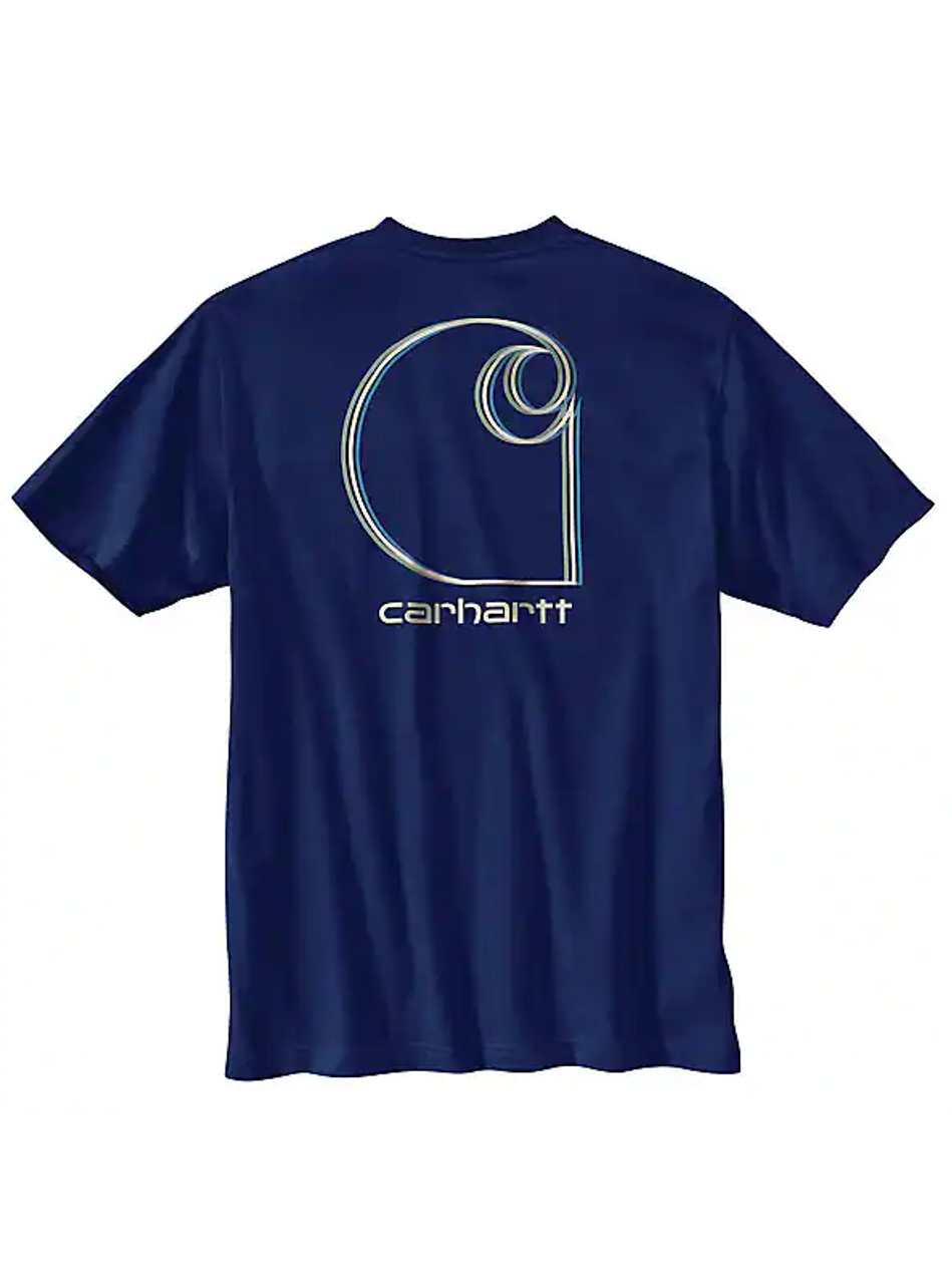Budget ๐ Carhartt Relaxed Fit Heavyweight Short Sleeve Pocket Logo Graphic T-Shirt ๐ 6 Budget ๐ Carhartt Relaxed Fit Heavyweight Short Sleeve Pocket Logo Graphic T-Shirt ๐ - Image 4