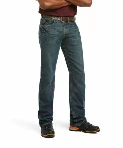 Buy 🔥 Ariat International Ariat Rebar M5 Straight DuraStretch Edge Stackable Straight Leg Jean 🤩