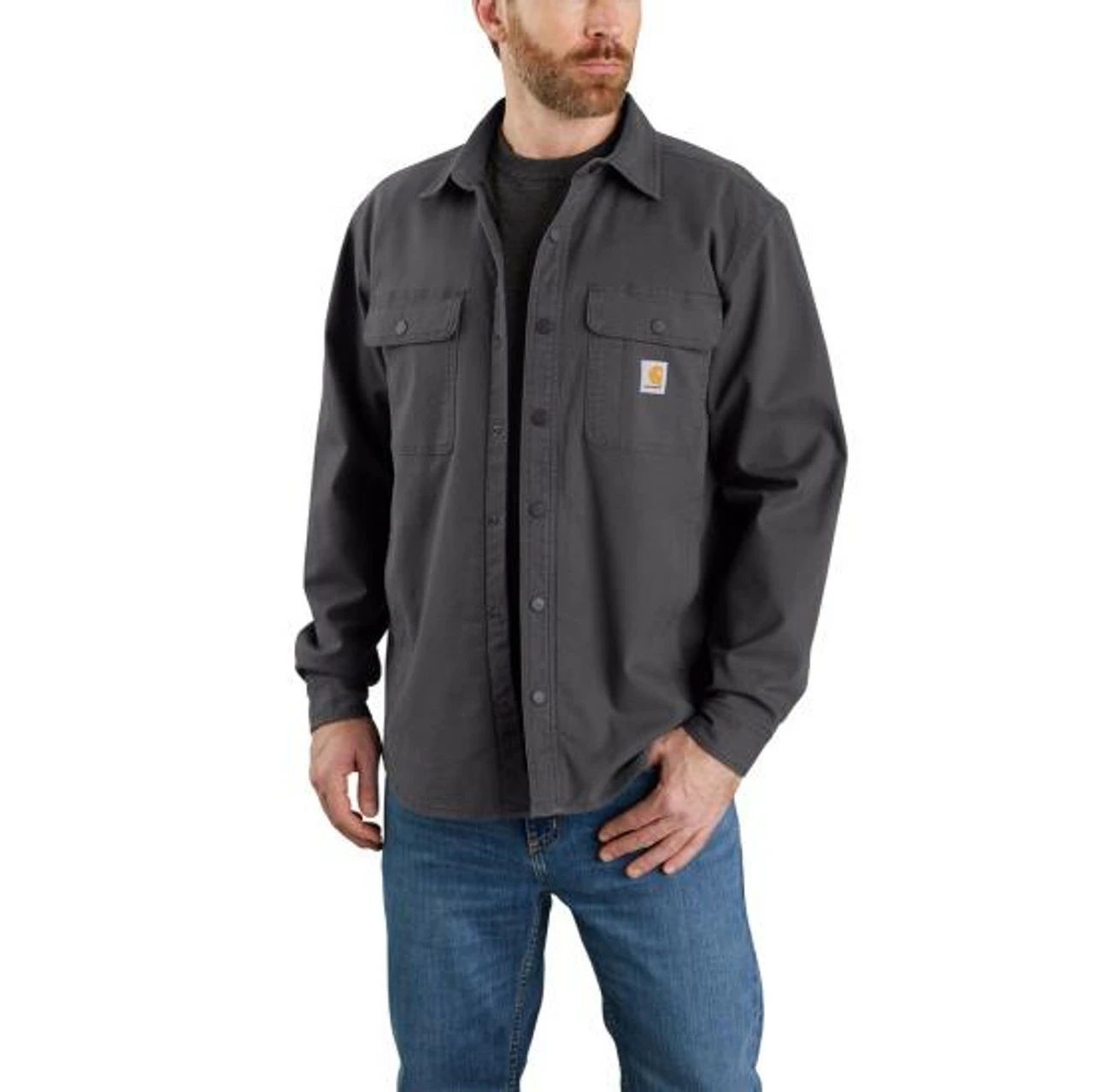 Budget โ Carhartt Rugged Flex Relaxed Fit Canvas Fleece Lined ๐ Shirt Jac ๐ 3 Budget โ Carhartt Rugged Flex Relaxed Fit Canvas Fleece Lined ๐ Shirt Jac ๐