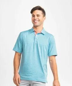 Buy 👏 Southern 👕 Shirt Co. Grayton Heather Polo 🤩 -Frogg Toggs-shop southern shirt polo grayton heather polo baltic blue 840089831221 28963774529588 1000x 63188.1658525601