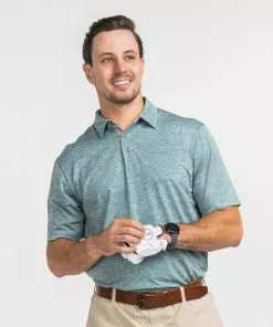 Buy 👏 Southern 👕 Shirt Co. Grayton Heather Polo 🤩 -Frogg Toggs-shop southern shirt polo grayton heather polo spruce 29418252369972 1000x 03853.1658525602