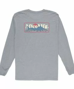 Cheap 😀 Aftco Stacked Long Sleeve T-Shirt 👍