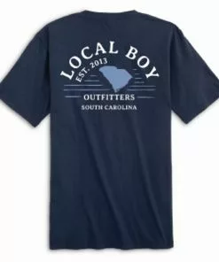 Coupon 🥰 Local Boy Outfitters Local Boy State Lines SC Tee 🛒