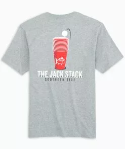Cheapest 😉 Southern Tide The Jack Stack Heather T-Shirt 😉