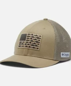 Best Pirce 😉 Columbia Sportswear Columbia PFG Fish Flag Mesh Ball Cap 🛒 -Frogg Toggs-shop tusk1 44950.1659984561