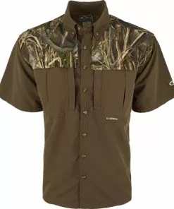 Best Pirce 👍 Drake Camo Wingshooter's 👕 Shirt S/S -- Realtree Max 7 ✔️