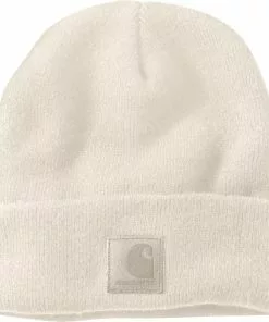 Cheapest 🌟 Carhartt Tonal Patch Beanie 😉 -Frogg Toggs-shop winter white 77086.1666894846